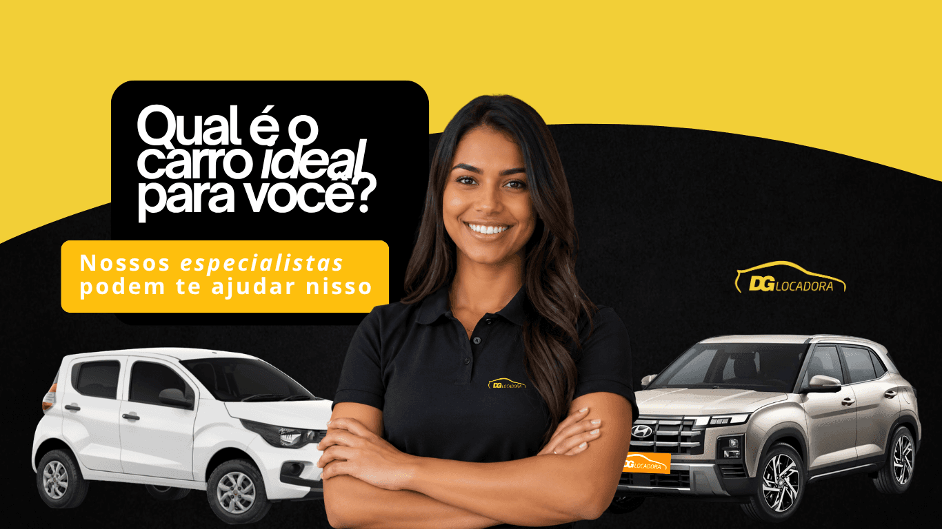 Escolha de veículos na DG Locadora