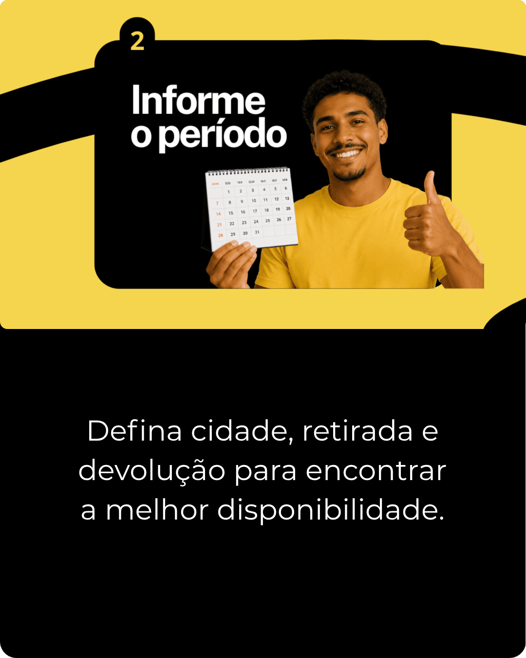 Informe o período