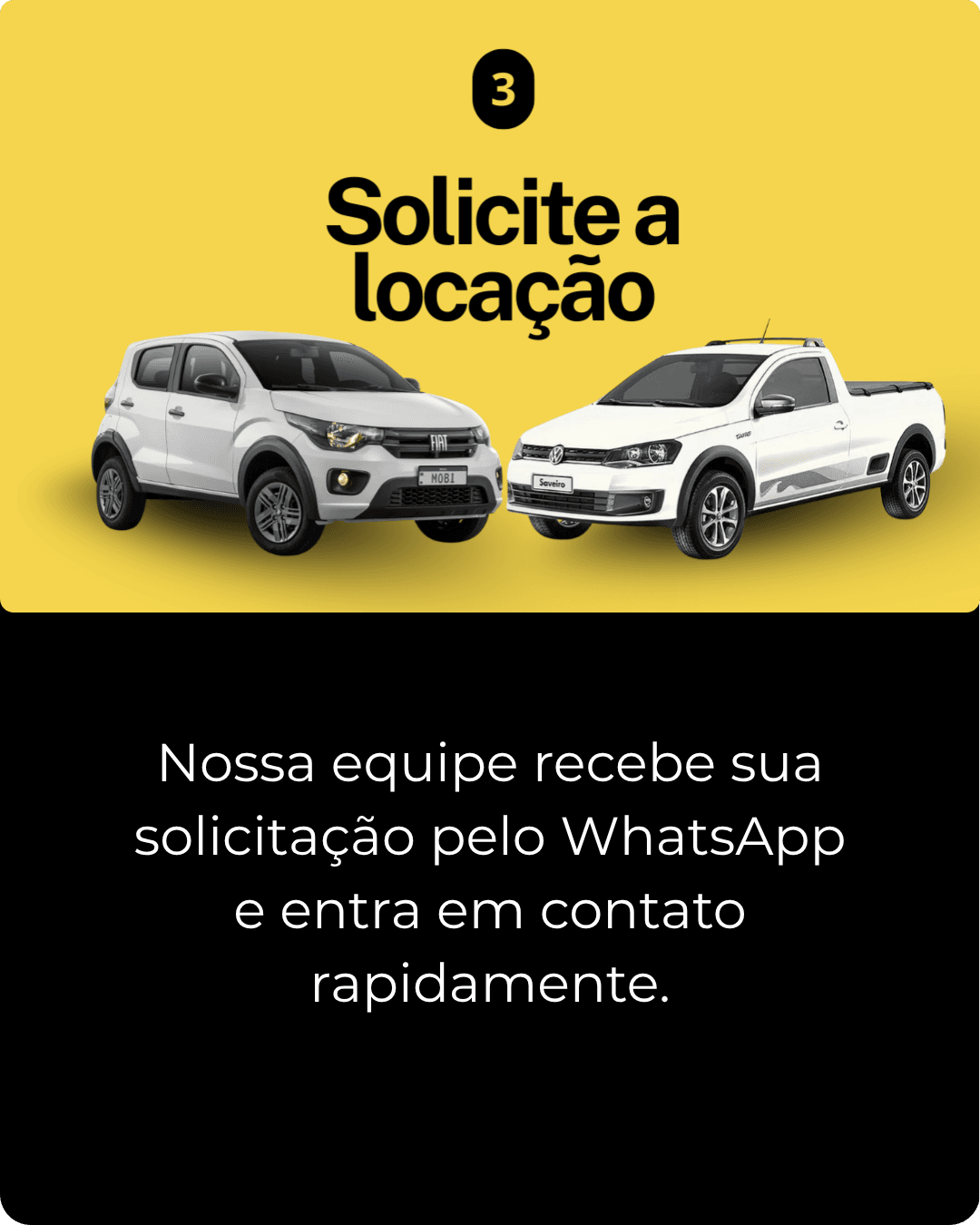 Solicite a locação
